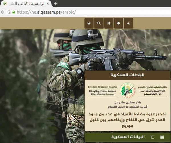 Al-Qassam’s Global Hosting Network: Reliance on Global Infrastructure